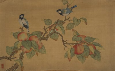 Uccelli e frutta da Wu Zhang